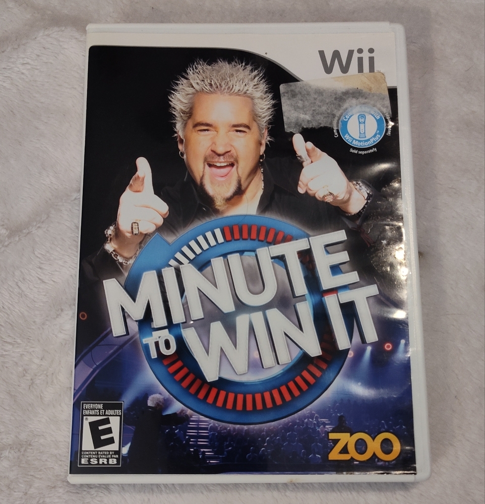 Like-New Nintendo Wii Video Game (Minute To Win It)